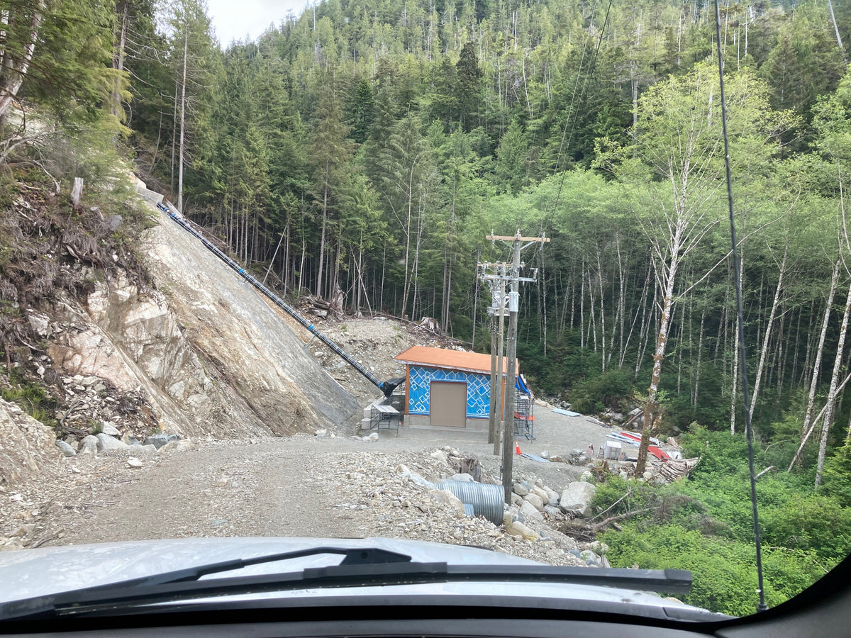 Ah’ta’apq Creek Hydropower Project harnesses energy from the rushing waters of the creek